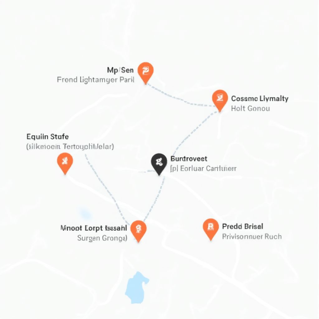 Notre emplacement sur la carte